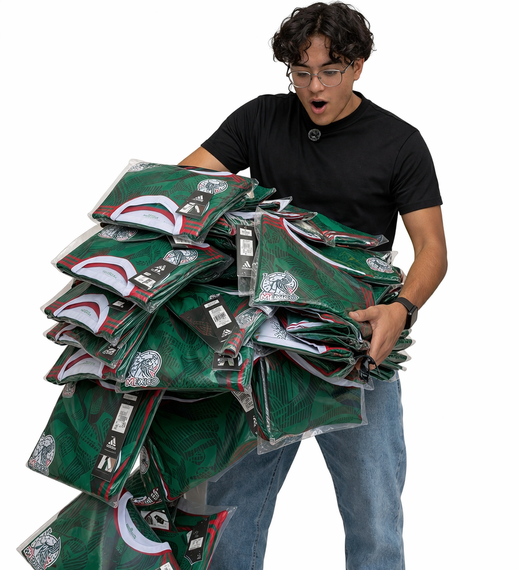 PAQUETE DE 30 JERSEY MEXICO