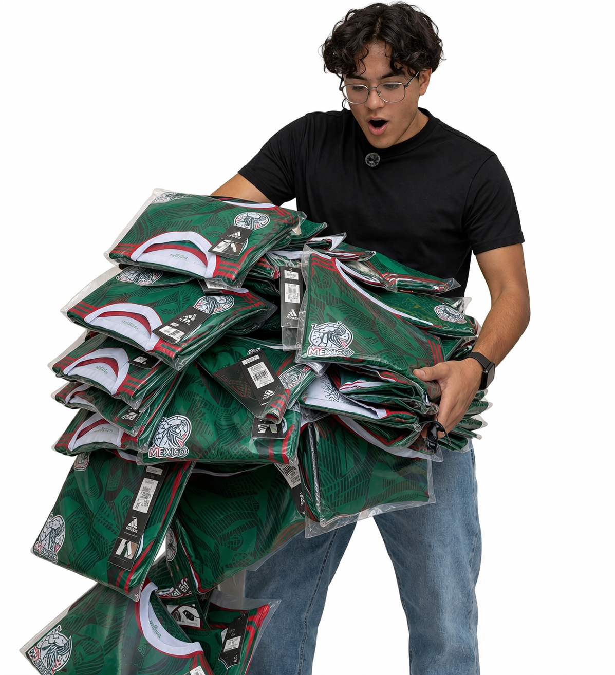 PAQUETE DE 30 JERSEY MEXICO