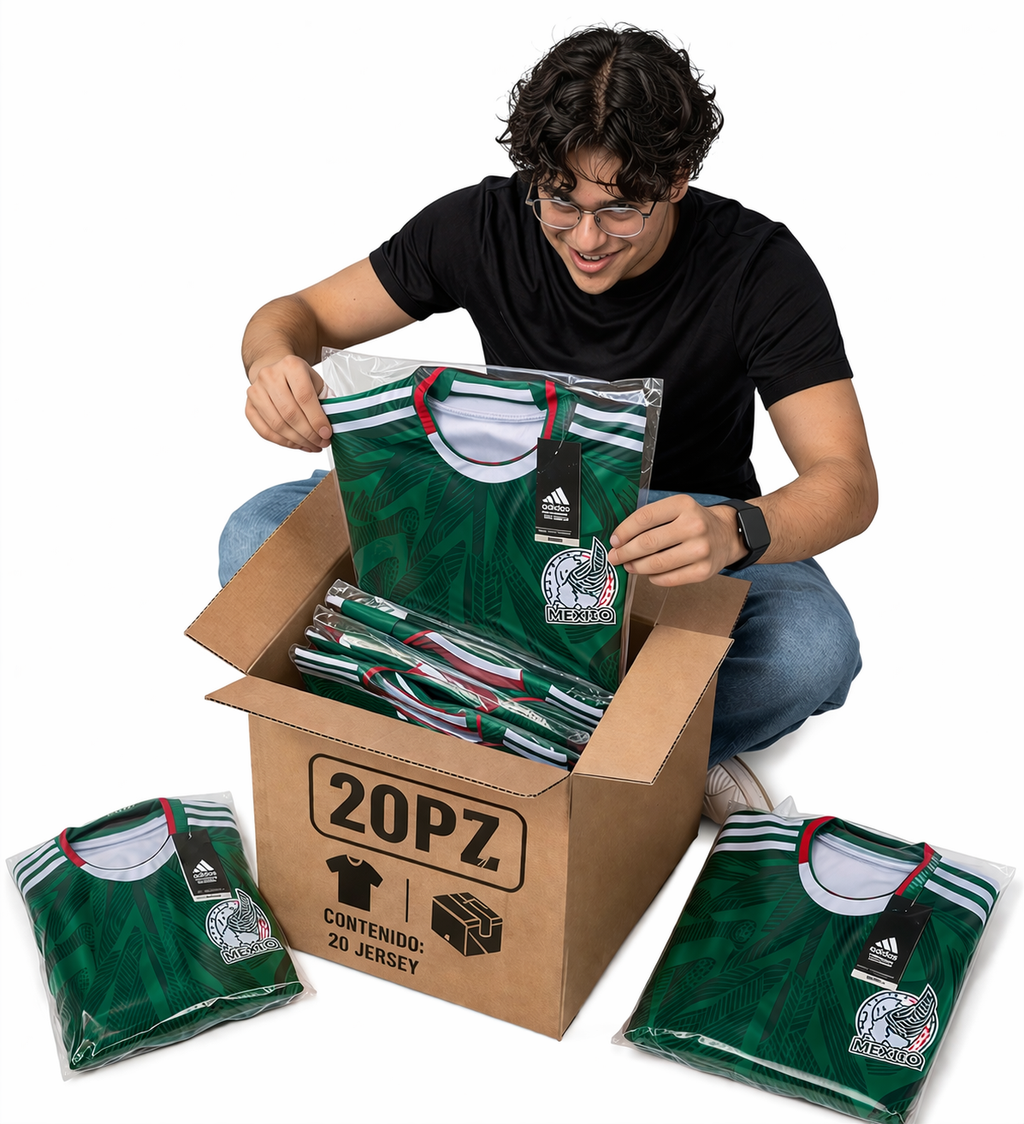 PAQUETE DE 20 JERSEY MEXICO
