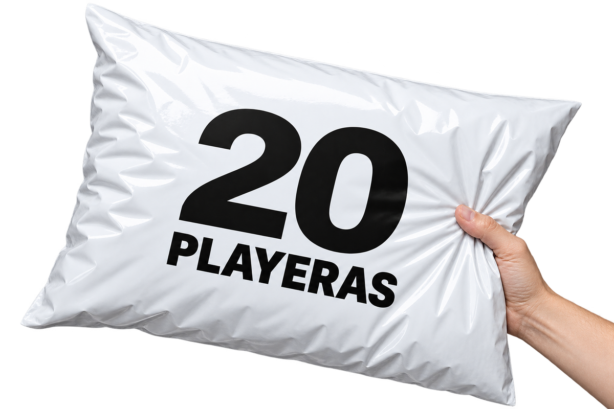 BOX 20 PLAYERAS SURTIDAS